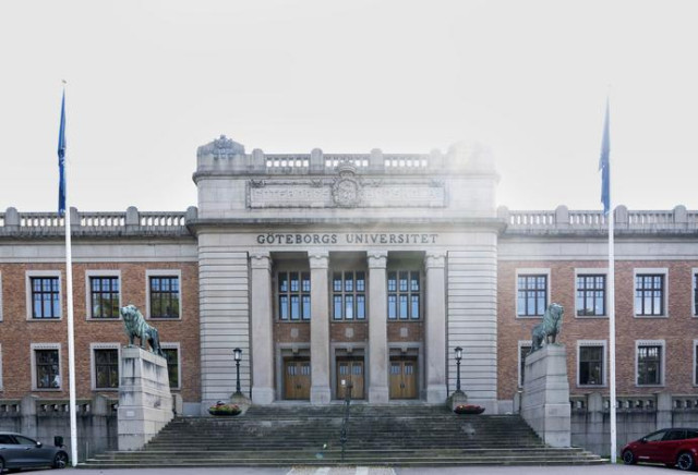 Göteborgs Universtitet, building.